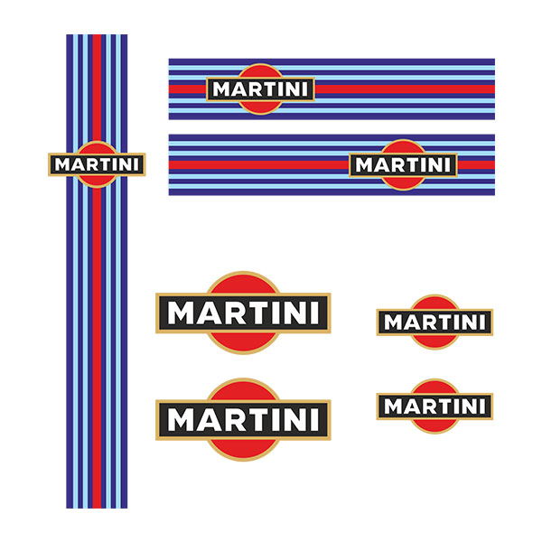 Pegatinas: Vespa Martini