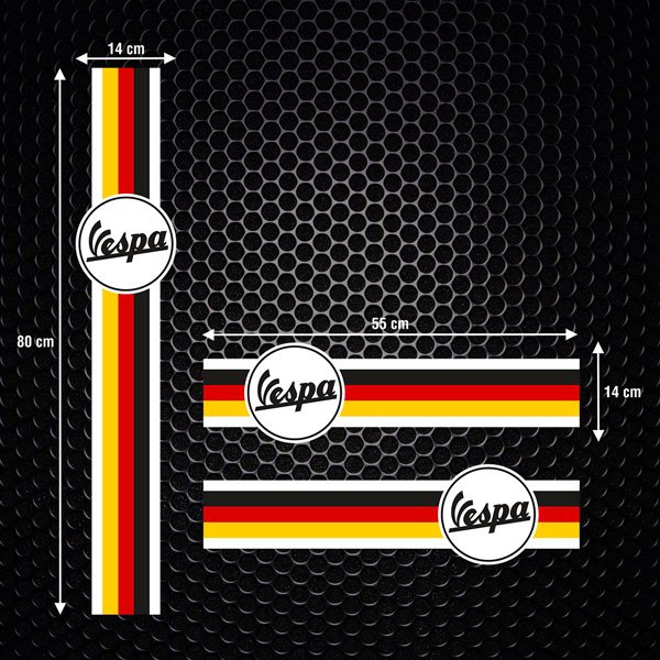 Pegatinas: Vespa Alemania