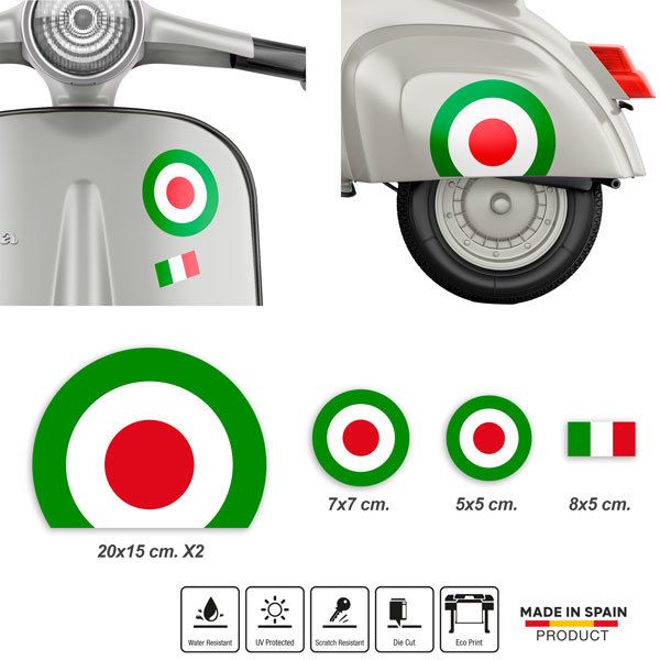 Pegatinas: Vespa Aviación Italiana