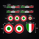 Pegatinas: Vespa Banderas y Escudos Italia 3