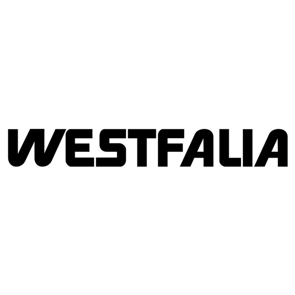 Vinilos autocaravanas: Westfalia logo