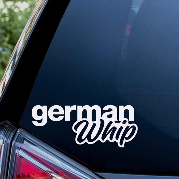 Pegatinas: German Whip