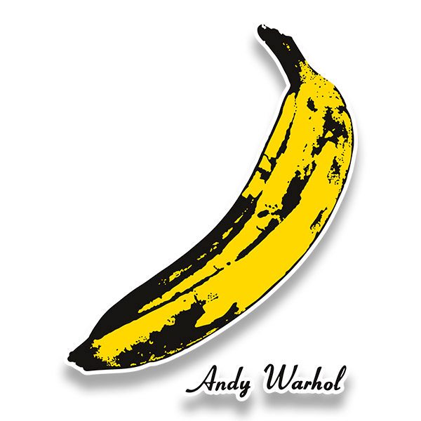 Vinilos Decorativos: El plátano de Warhol