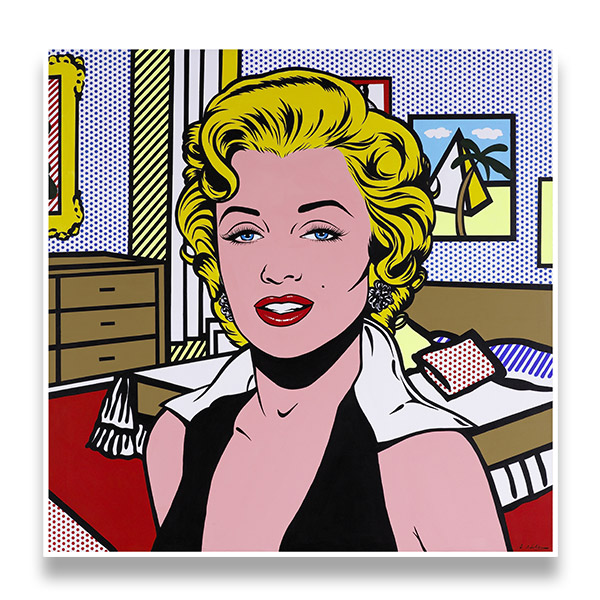 Vinilos Decorativos: Marilyn efecto Lichtenstein