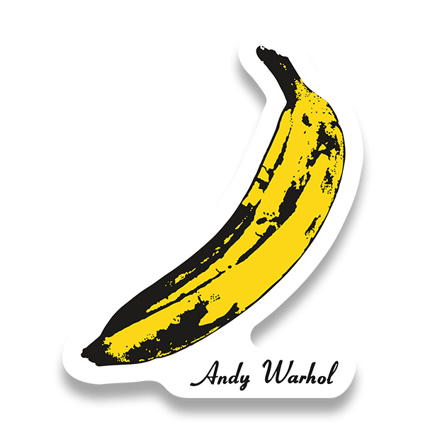 Pegatinas: Warhol Pop art