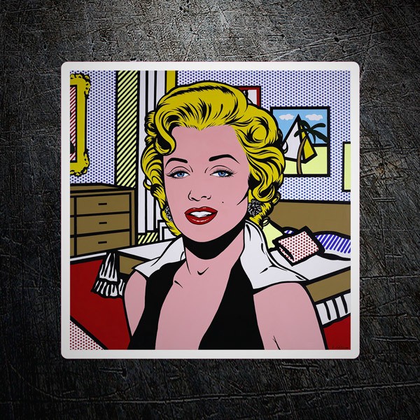 Pegatinas: Marilyn Pop Art 1