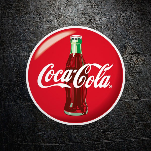 Pegatinas: Chapa Cola Cola