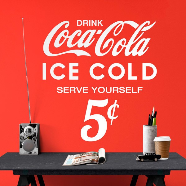 Vinilos Decorativos: Coca Cola Ice Cold 0