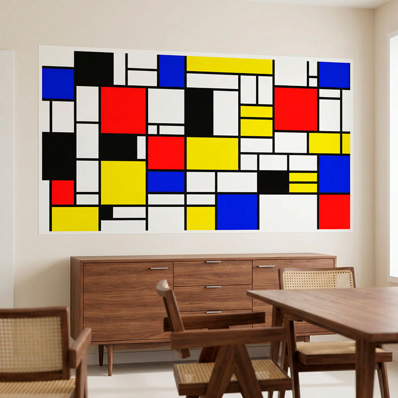 Obra de Mondrian 2