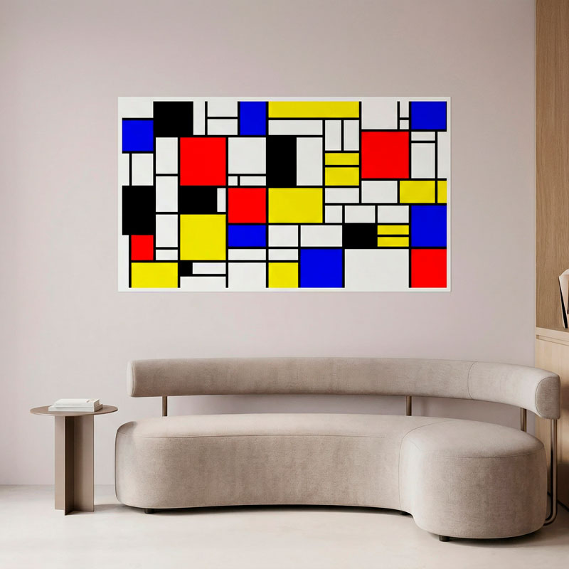 Obra de Mondrian 3
