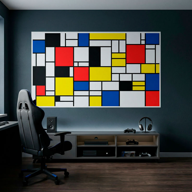 Obra de Mondrian 4