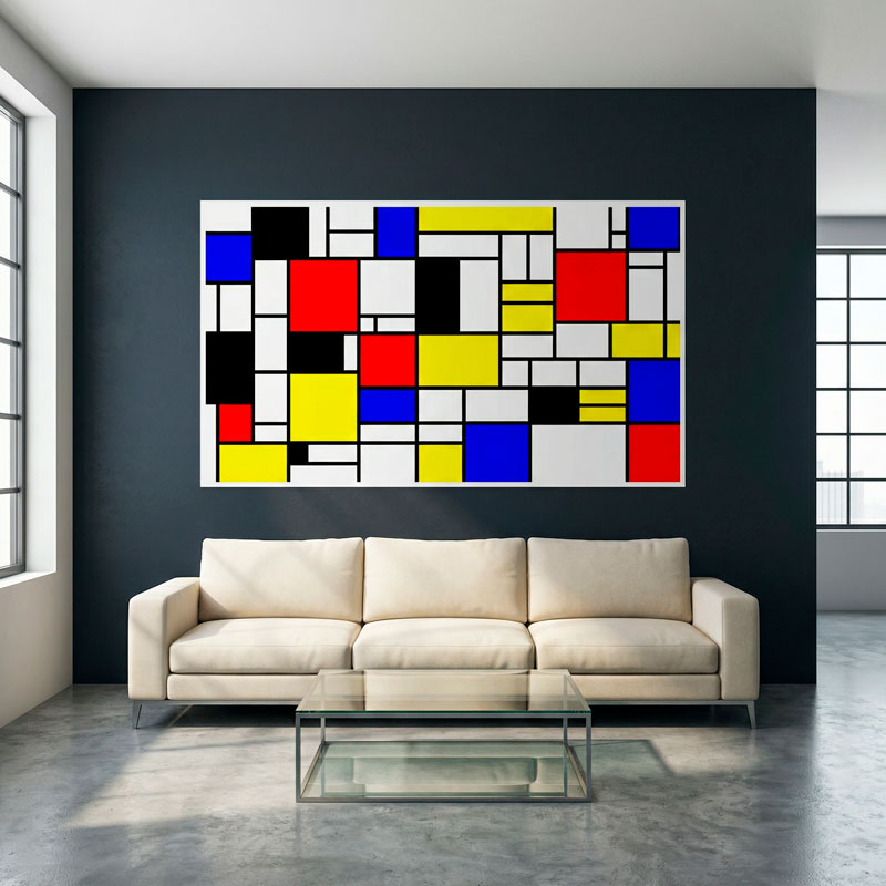 Obra de Mondrian 6