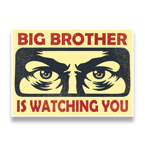 Vinilos Decorativos: Big brother is watching you