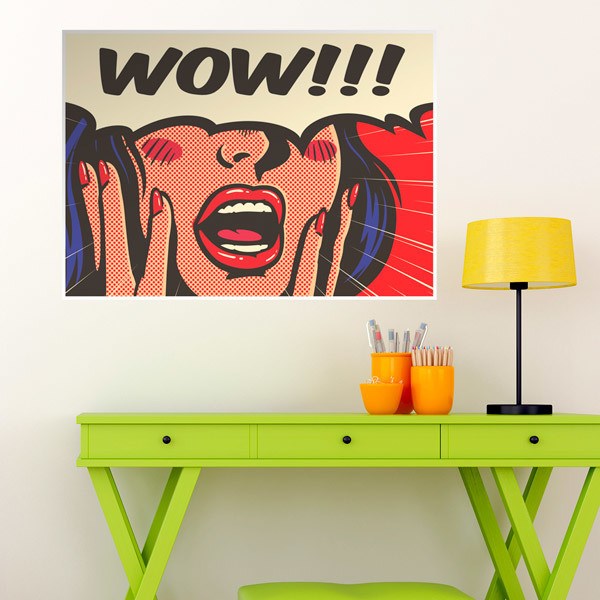 Vinilos Decorativos: Comic WOW!!!