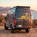 Vinilos autocaravanas: Playa para&iacute;so 8