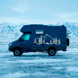 Vinilos autocaravanas: Bosque de monta&ntilde;a 11