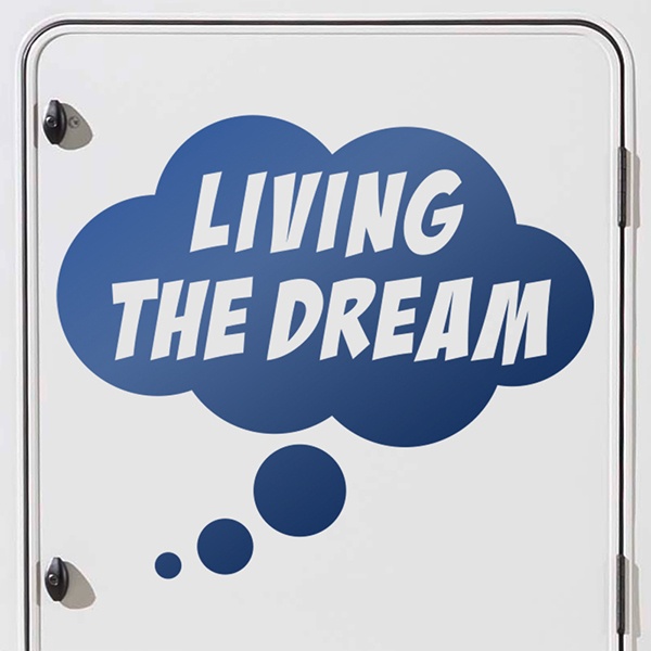 Pegatinas: Living the Dream