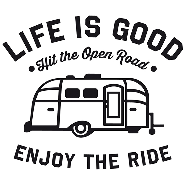 Pegatinas: Life is good