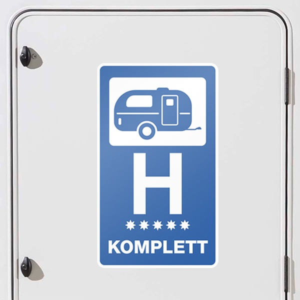 Pegatinas: Hotel Komplett