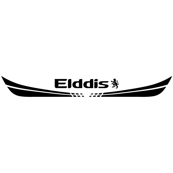 Vinilos autocaravanas: Elddis Logo alado