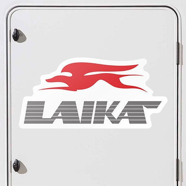 Vinilos autocaravanas: Laika Logo