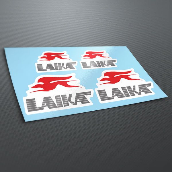 Vinilos autocaravanas: Kit Laika Logo
