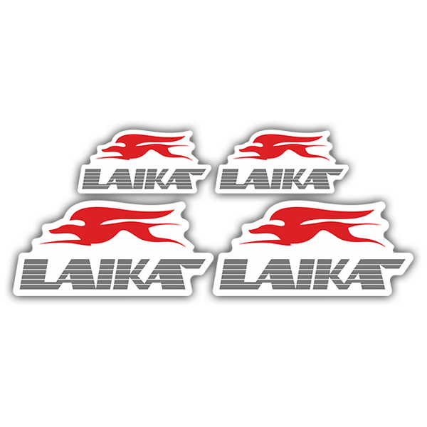Pegatinas: Kit Laika Logo