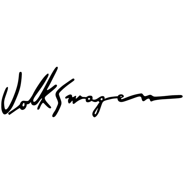Pegatinas: Volkswagen firma