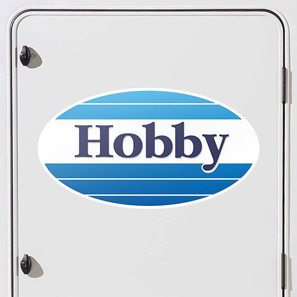 Vinilos autocaravanas: Hobby Logo