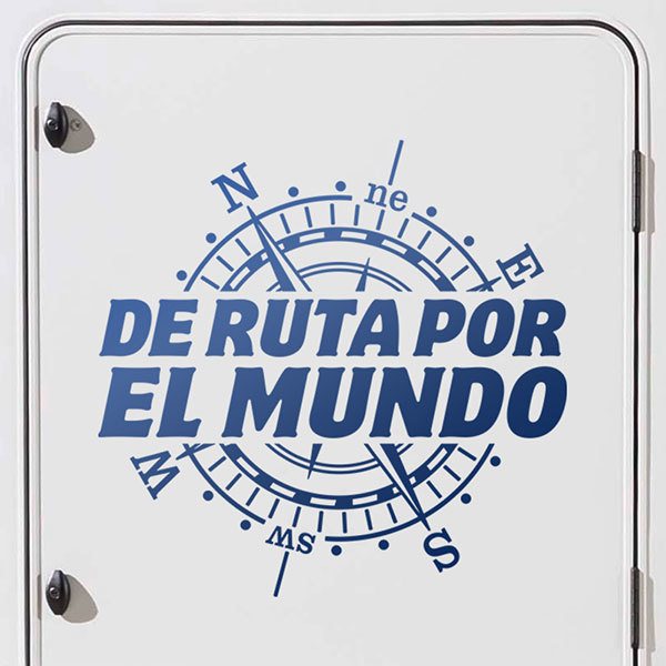 Pegatinas: De ruta por el mundo, en español