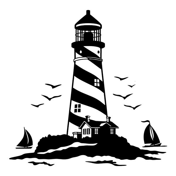 Pegatinas: Faro Marítimo