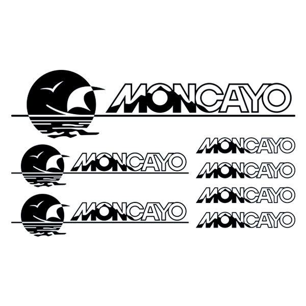 Pegatinas: Set 7X Moncayo