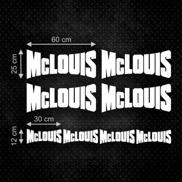 Pegatinas: Set 8X McLouis 0