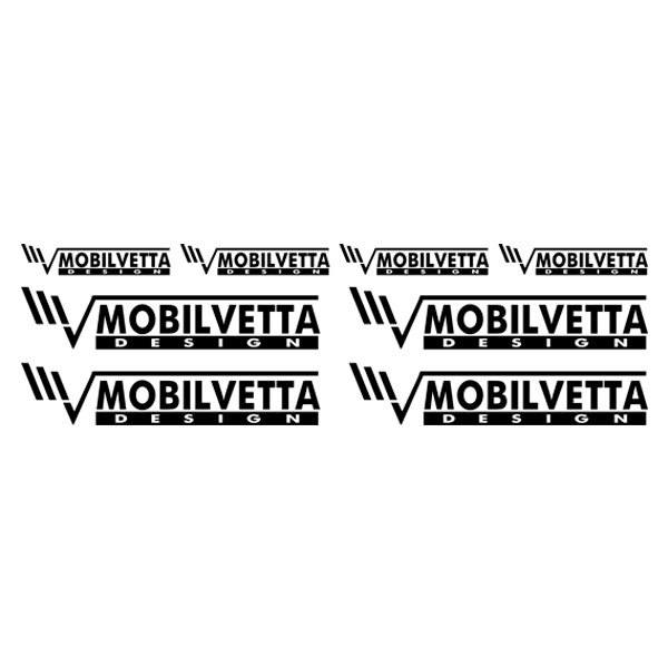 Vinilos autocaravanas: Set 8X Mobilvetta Design