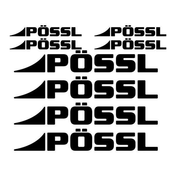 Pegatinas: Set 8X Pössl