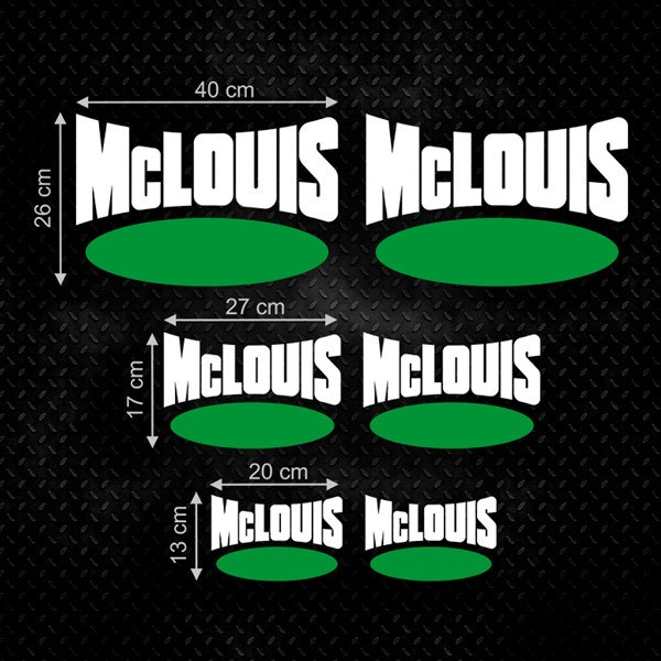 Pegatinas: Set 6X McLouis