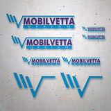 Pegatinas: Set 8X Mobiletta Design en dos Colores 2