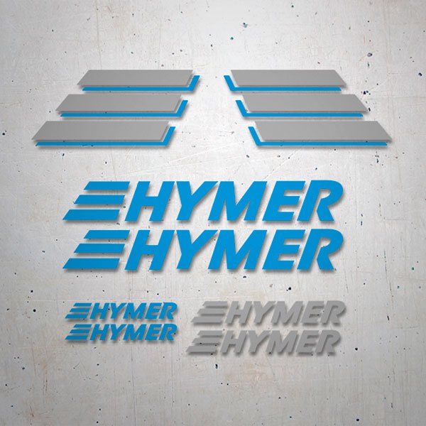 Pegatinas: 12X Hymer