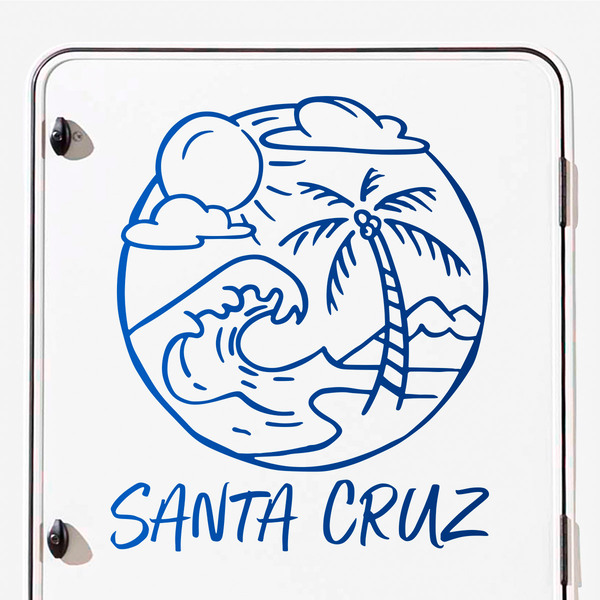 Pegatinas: Santa Cruz Playa