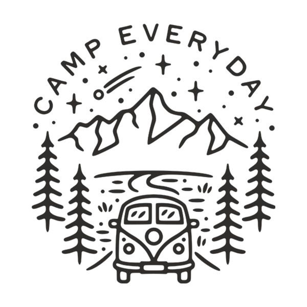 Vinilos autocaravanas: Camp Everyday
