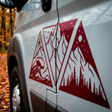 Vinilos autocaravanas: D&iacute;a, noche monta&ntilde;a y playa 15