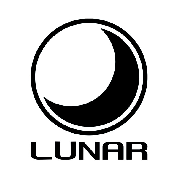 Vinilos autocaravanas: Vinilo Logo Lunar en Dos Colores para Caravana