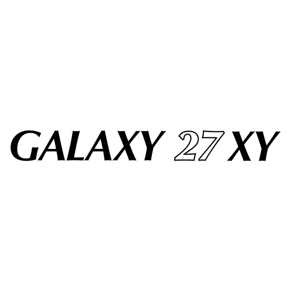 Vinilos autocaravanas: Vinilo decorativo Pilote Galaxy 27XY para autocara