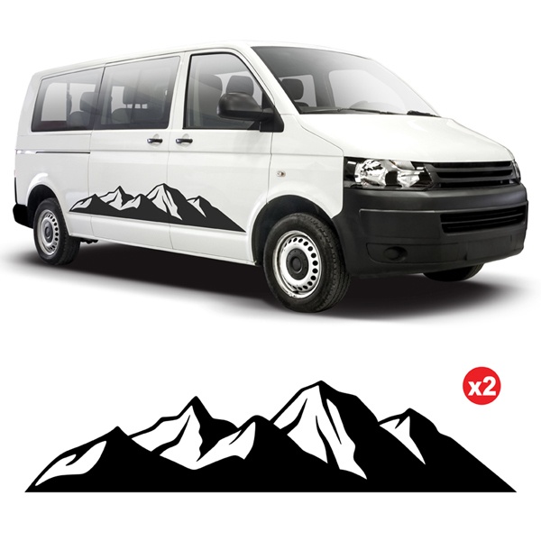 Pegatinas: 2x Pico Everest
