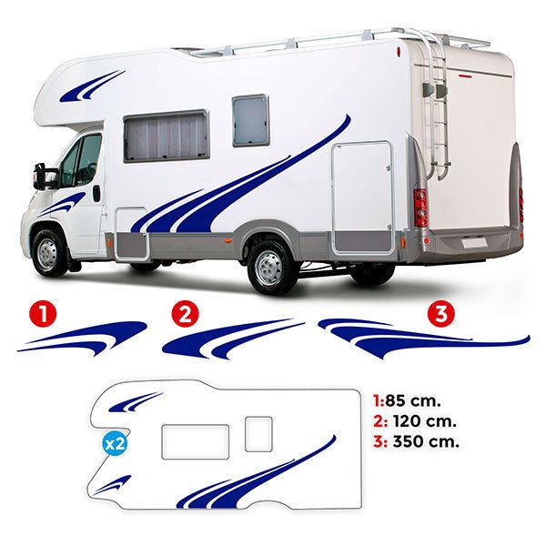 Pegatinas: Kit Caravana Venus