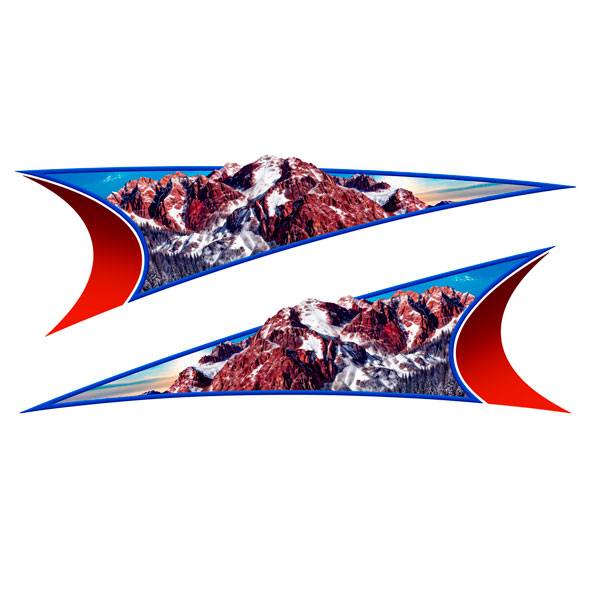 Vinilos autocaravanas: Cumbres Nevadas