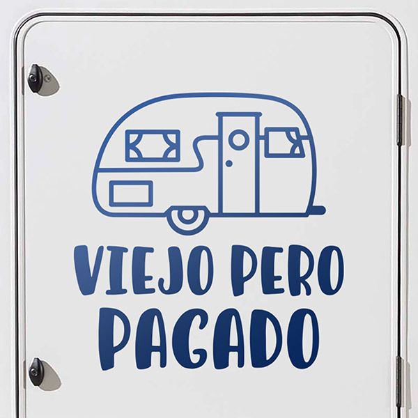 Vinilos autocaravanas: Viejo pero pagado