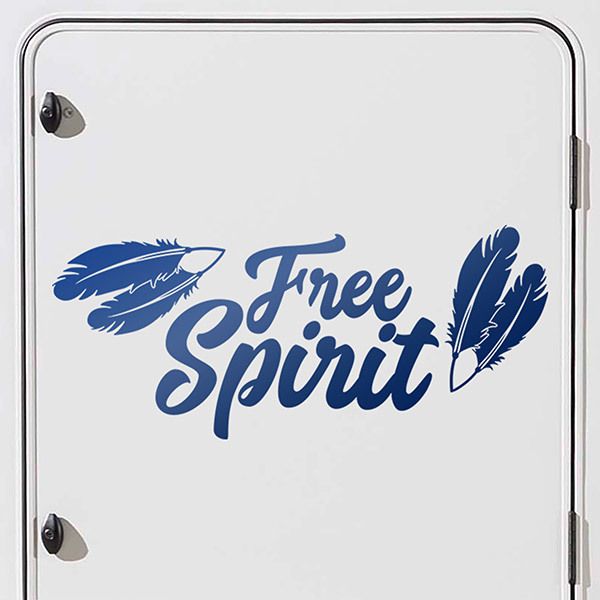 Pegatinas: Free Spirit