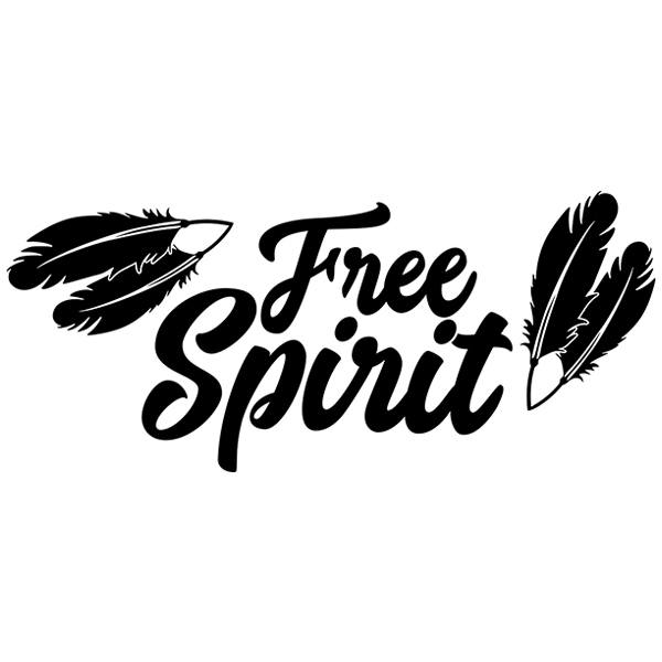 Vinilos autocaravanas: Free Spirit