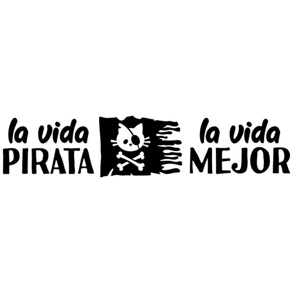Pegatinas: La vida pirata, la vida mejor